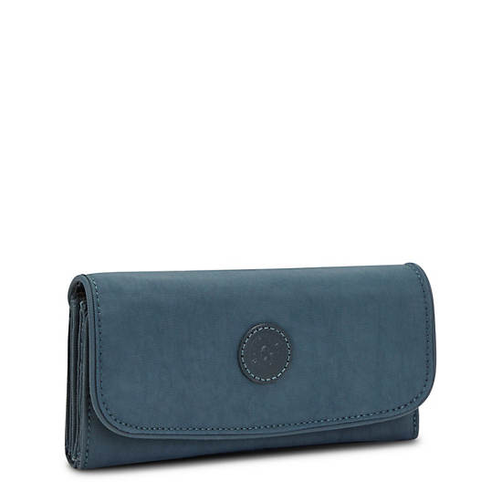 Kipling Money Land Snap Wallet Wallets Nocturnal Grey | CA 2191JP